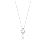 Sneh | Elegant Round Lab Grown Diamonds Heart Pendant - Nivara