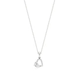 Sneh | Classic Pear & Round Lab Grown Diamonds Pendant - Nivara