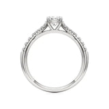 Amara | Round & Cushion Lab-Grown Diamond Ring - Nivara