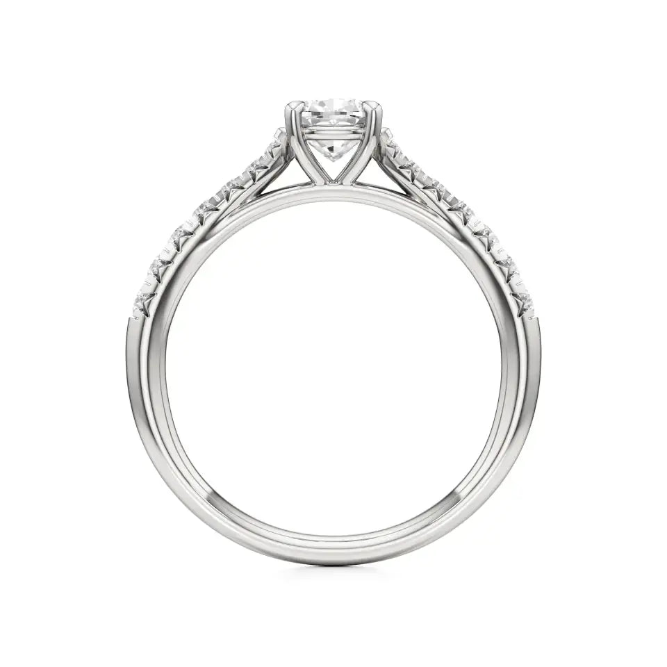 Amara | Round & Cushion Lab-Grown Diamond Ring - Nivara