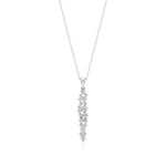 Celestia | Classic Round Lab Grown Diamonds Cluster Pendant - Nivara