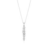 Celestia | Classic Round Lab Grown Diamonds Cluster Pendant - Nivara