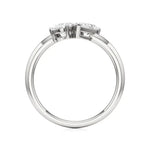 Toi et Moi | Pear Lab-Grown Diamond Ring - Nivara