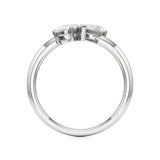 Toi et Moi | Pear Lab-Grown Diamond Ring - Nivara