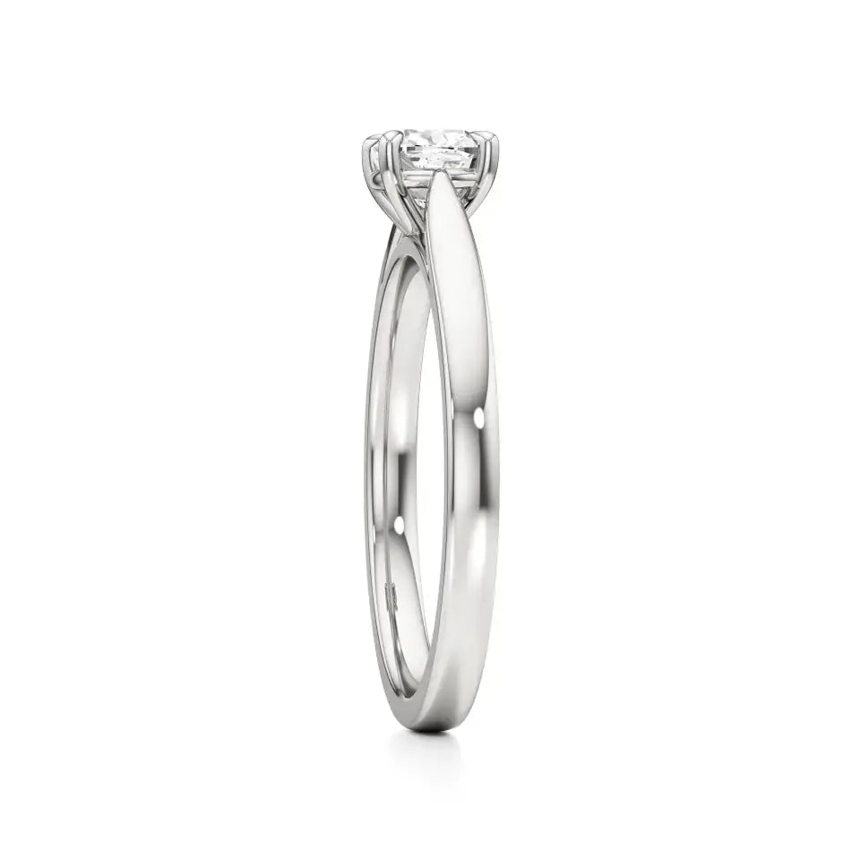 Amora | Cushion Lab-Grown Diamond Solitaire Ring - Nivara