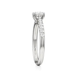 Amara | Round & Cushion Lab-Grown Diamond Ring - Nivara
