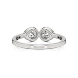 Mode | Round Lab-Grown Diamond Ring - Nivara