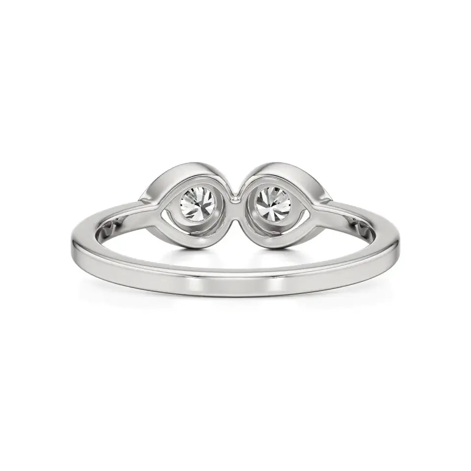 Mode | Round Lab-Grown Diamond Ring - Nivara