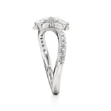 Flora | Round & Pear Lab-Grown Diamond Ring - Nivara