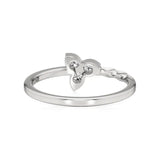 Flora | Lab-Grown Diamond Three-Stone Ring - Nivara