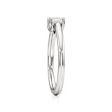 Aria | Emerald Lab-Grown Diamond Three-Stone Ring - Nivara