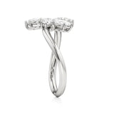 Flora | Pear Diamonds in Flora Design - Nivara