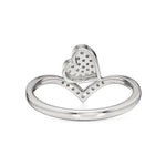 Sneh | Heart Setting Ring - Nivara