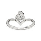 Sneh | Heart Setting Ring - Nivara
