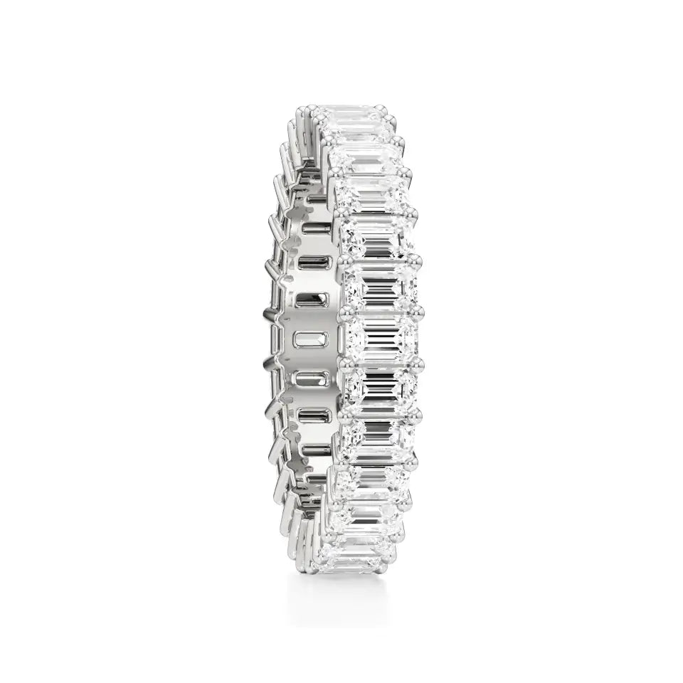 Foreva | Emerald Lab-Grown Diamond Ring - Nivara