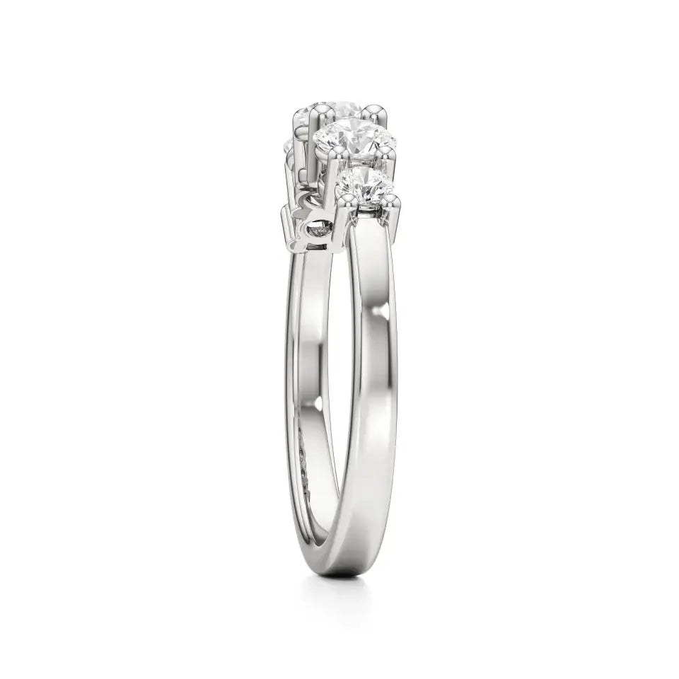 Foreva | Round Lab-Grown Diamond Eternity Band - Nivara