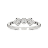 Foreva | Lab-Grown Diamond Three-Stone Ring - Nivara