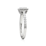 Mira | Round & Princess Lab-Grown Diamond Halo Ring - Nivara