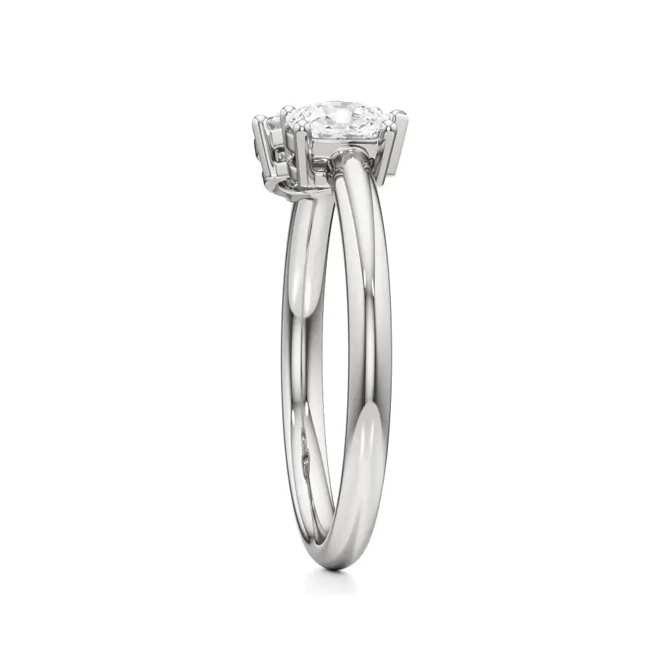 Toi et Moi | Pear & Cushion Lab-Grown Diamond Ring - Nivara