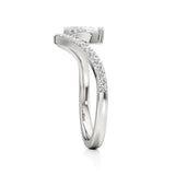 Flora | Round & Pear Lab-Grown Diamond Ring - Nivara