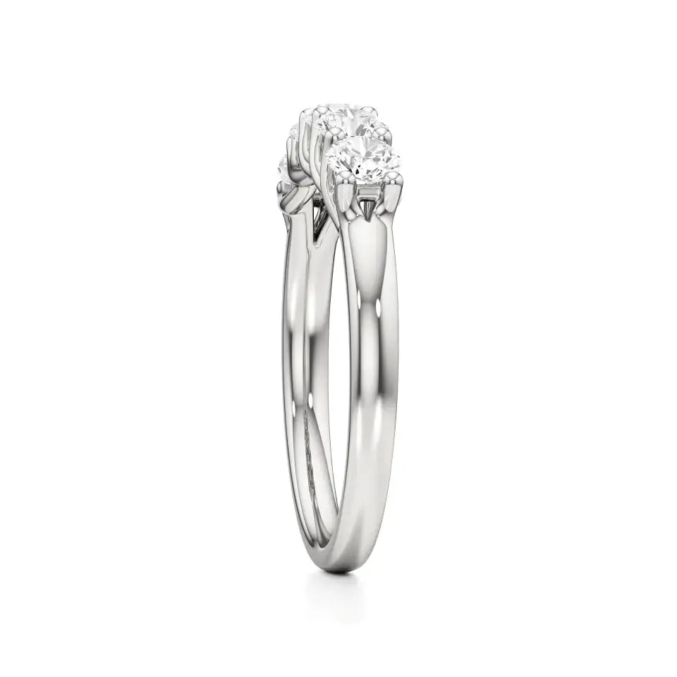 Foreva | Round Lab-Grown Diamond Eternity Band - Nivara