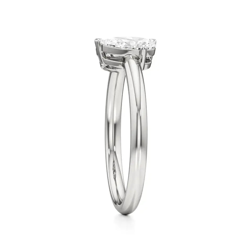 Toi et Moi | Pear Lab-Grown Diamond Ring - Nivara