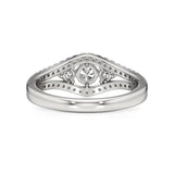 Aria | Round & Radiant Lab-Grown Diamond Three-Stone Ring - Nivara