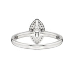 Mira | Round & Marquise Lab-Grown Diamond Halo Ring - Nivara