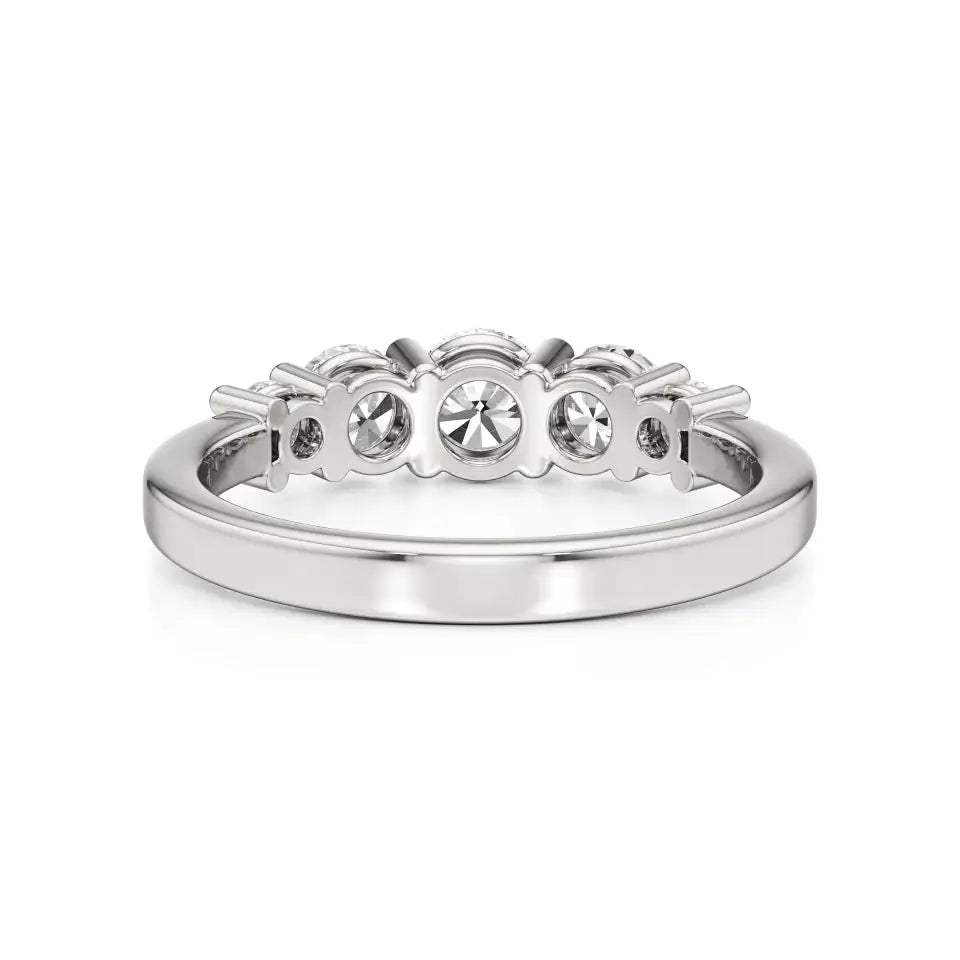 Foreva | Round Lab-Grown Diamond Eternity Band - Nivara