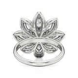 Flora | Round & Pear Lab-Grown Diamond Ring - Nivara