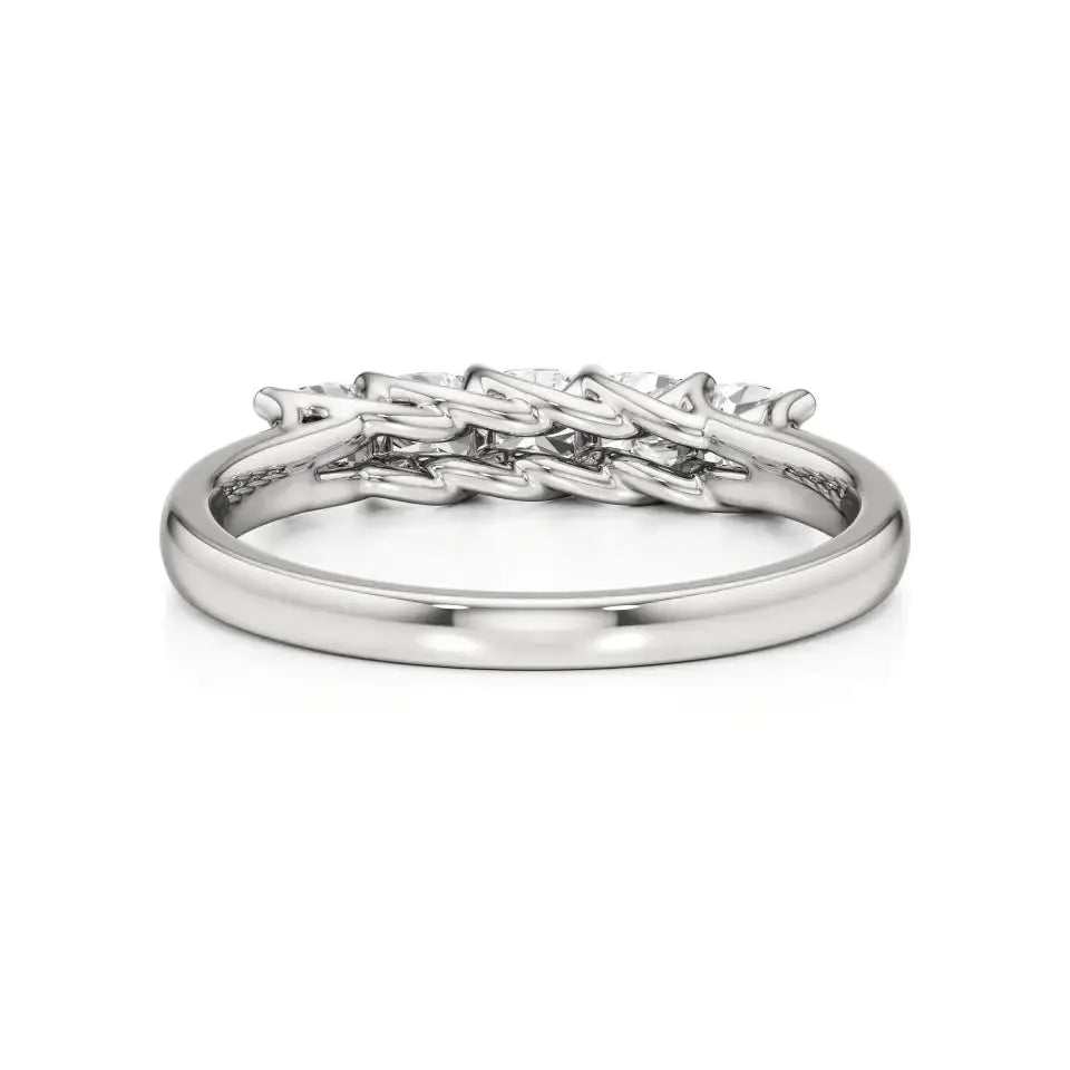 Foreva | Cushion Lab-Grown Diamond Eternity Band - Nivara