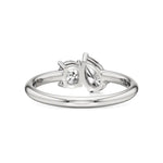 Toi et Moi | Pear & Cushion Lab-Grown Diamond Ring - Nivara