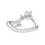 Mode | Round & Pear Lab-Grown Diamond Ring - Nivara