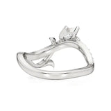 Mode | Round & Pear Lab-Grown Diamond Ring - Nivara