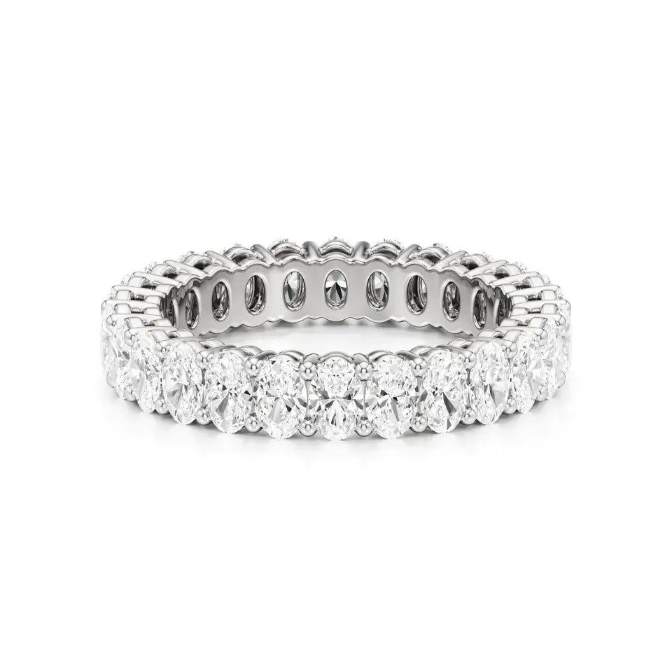 Foreva | Oval Stones Lab-Grown Diamond Ring - Nivara