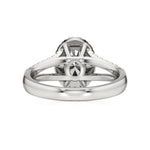 Mira | Classic Oval-cut with Halo - Nivara
