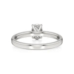 Amora | Oval & Radiant Lab-Grown Diamond Solitaire Ring - Nivara