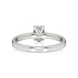 Amora | Oval & Radiant Lab-Grown Diamond Solitaire Ring - Nivara