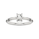 Amara | Round & Emerald Lab-Grown Diamond Ring - Nivara