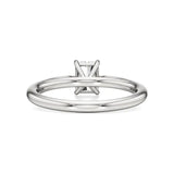 Amara | Round & Emerald Lab-Grown Diamond Ring - Nivara
