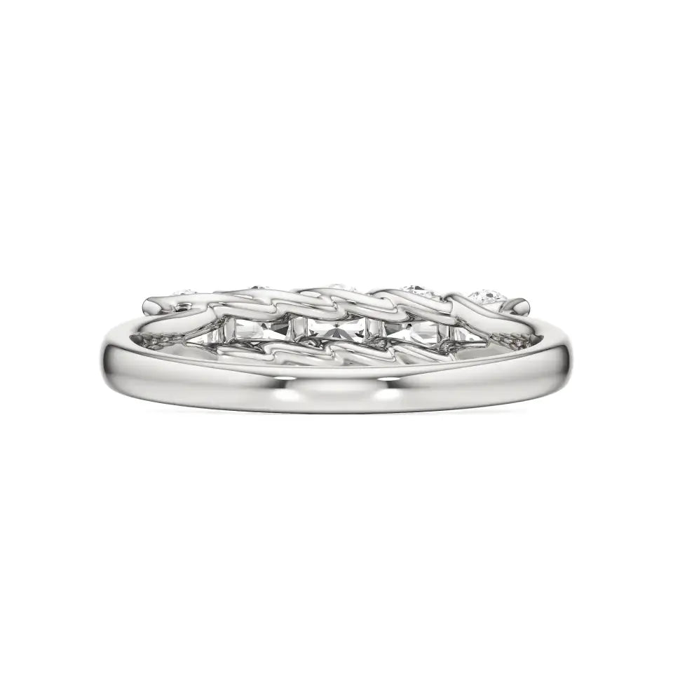Foreva | Round Lab-Grown Diamond Eternity Band - Nivara