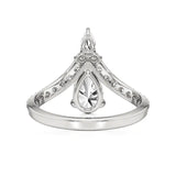 Amara | Pear Lab-Grown Diamond Solitaire Ring - Nivara