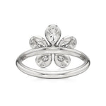 Flora | Round & Pear Lab-Grown Diamond Ring - Nivara