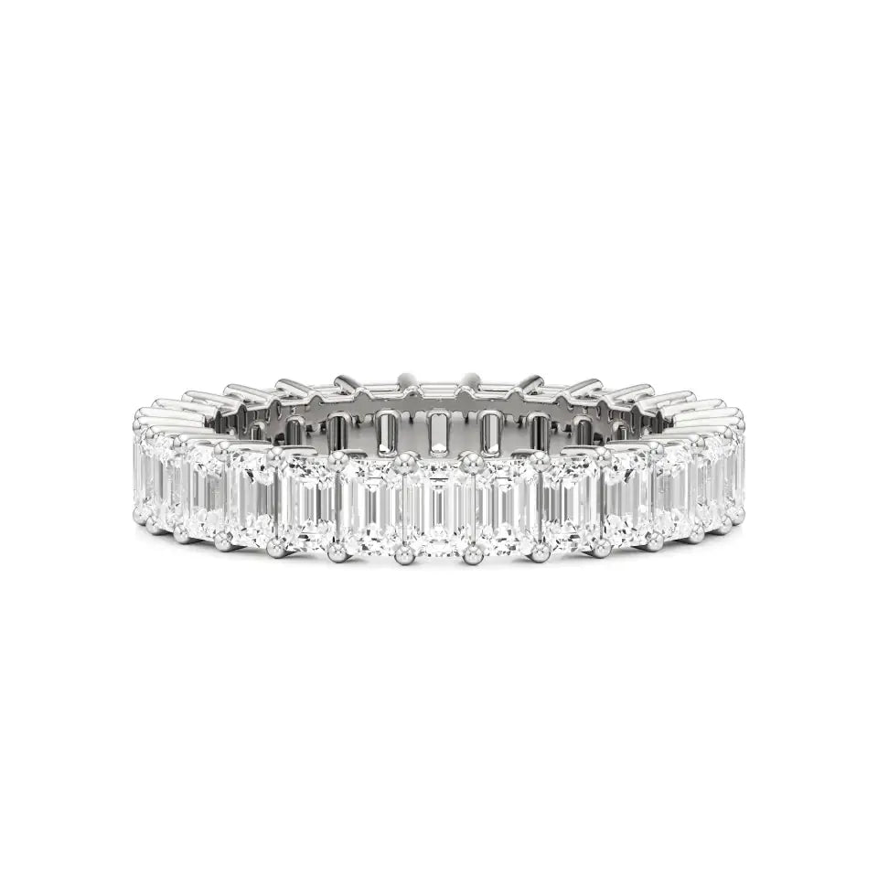 Foreva | Emerald Lab-Grown Diamond Ring - Nivara