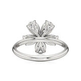 Flora | Pear Diamonds in Flora Design - Nivara