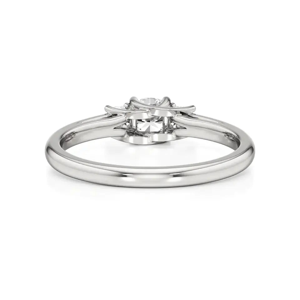 Aria | Lab-Grown Diamond Three-Stone Ring - Nivara