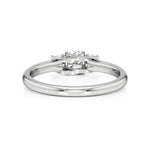 Aria | Round Lab-Grown Diamond Three-Stone Ring - Nivara