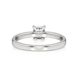 Amora | Cushion Lab-Grown Diamond Solitaire Ring - Nivara