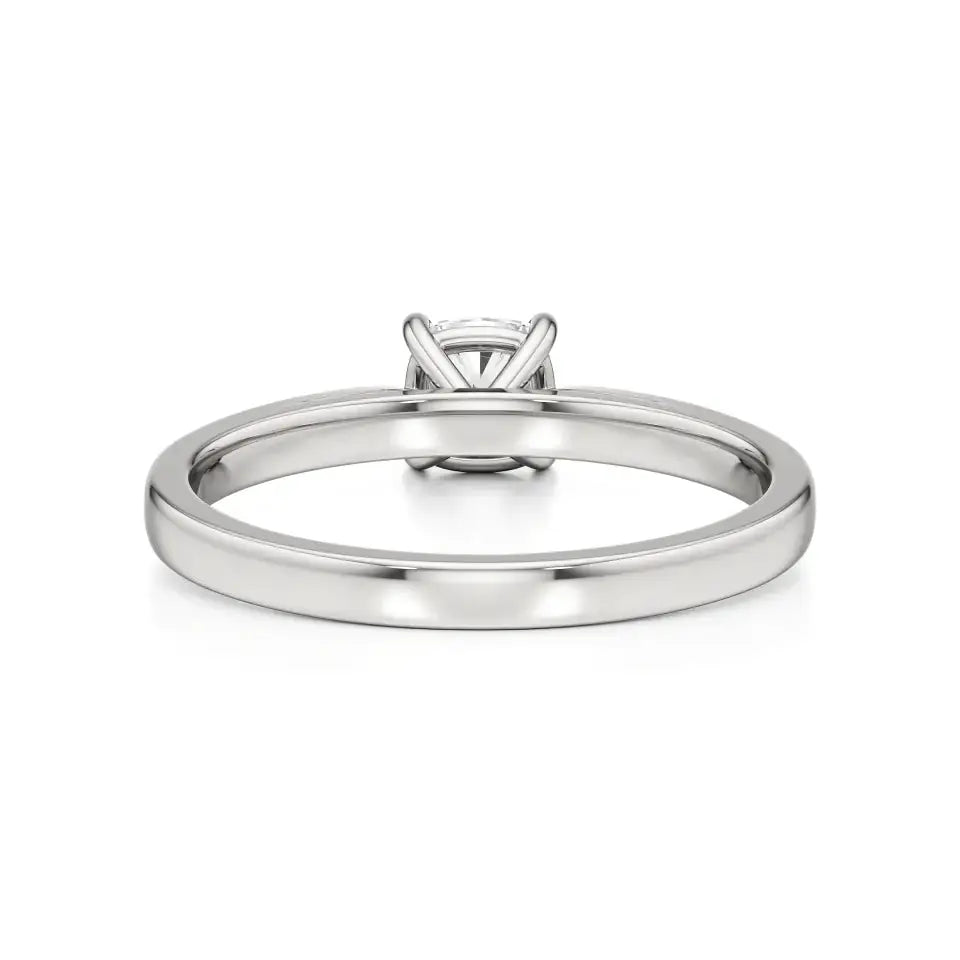 Amora | Cushion Lab-Grown Diamond Solitaire Ring - Nivara