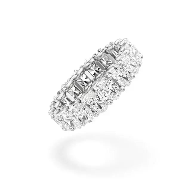 Foreva | Oval-cut Stones Lab-Grown Diamond Ring - Nivara
